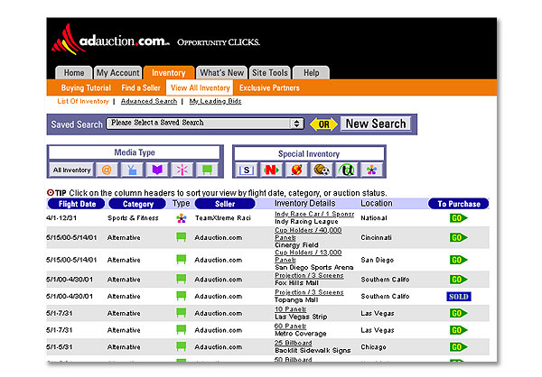 Adauction site